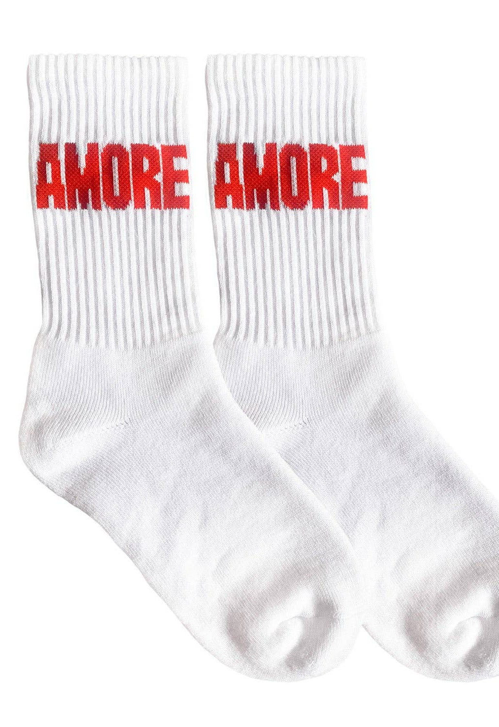Tennissocken AMORE in Rot und Weiß