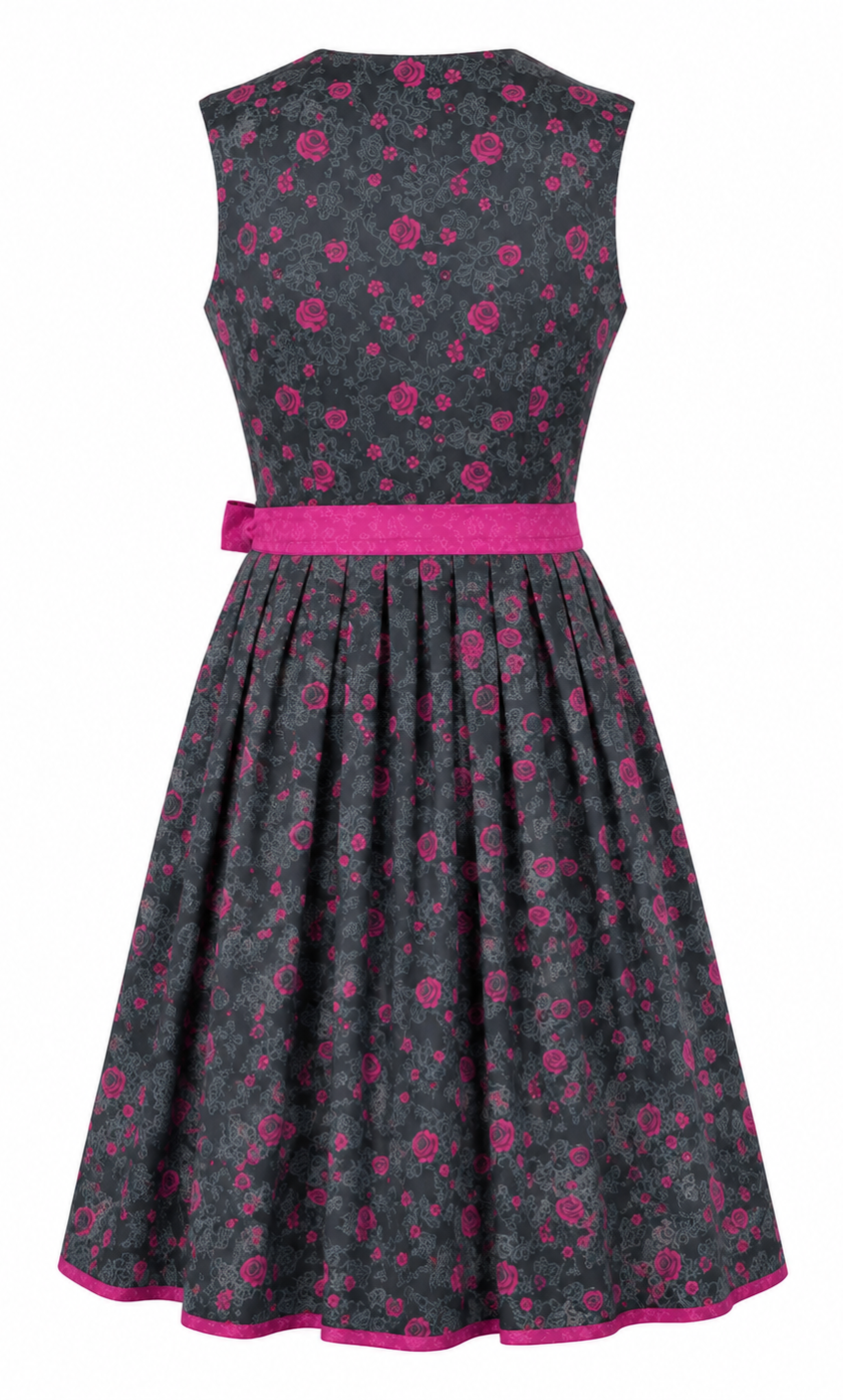 Rückansicht Freisteller Dirndl Nadja