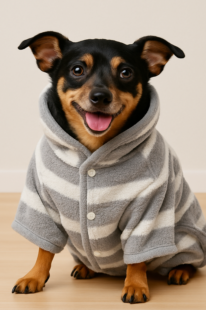 Hundebademantel Harko aus Mikrofaser
