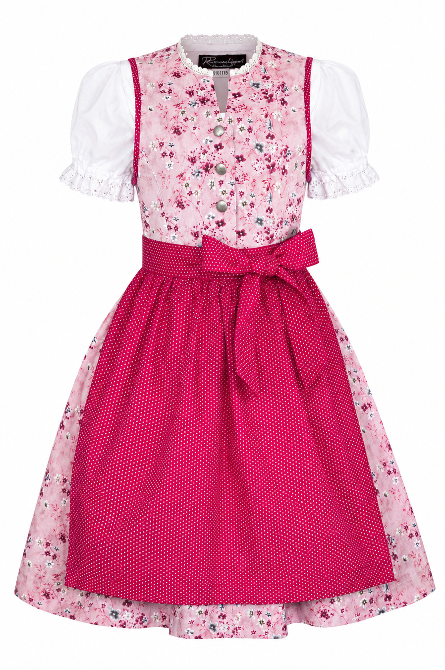 Kinderdirndl Kiki, Freisteller Vorderansicht