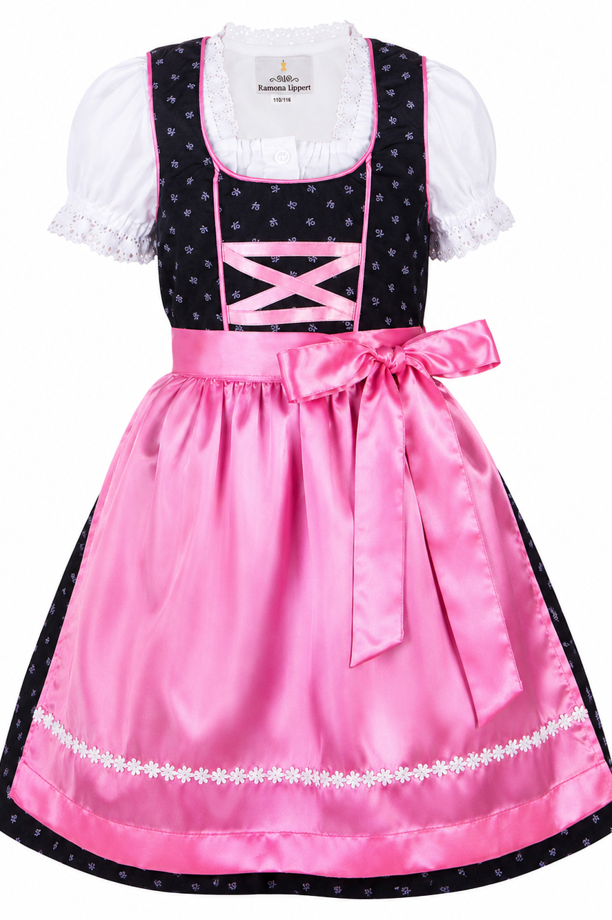 Kinderdirndl Lea, Freisteller Vorderansicht