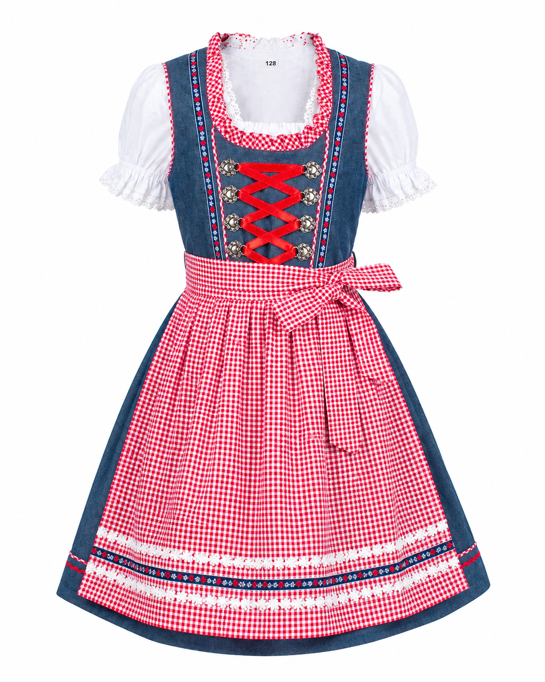 Kinderdirndl Naomi, Freisteller Vorderansicht