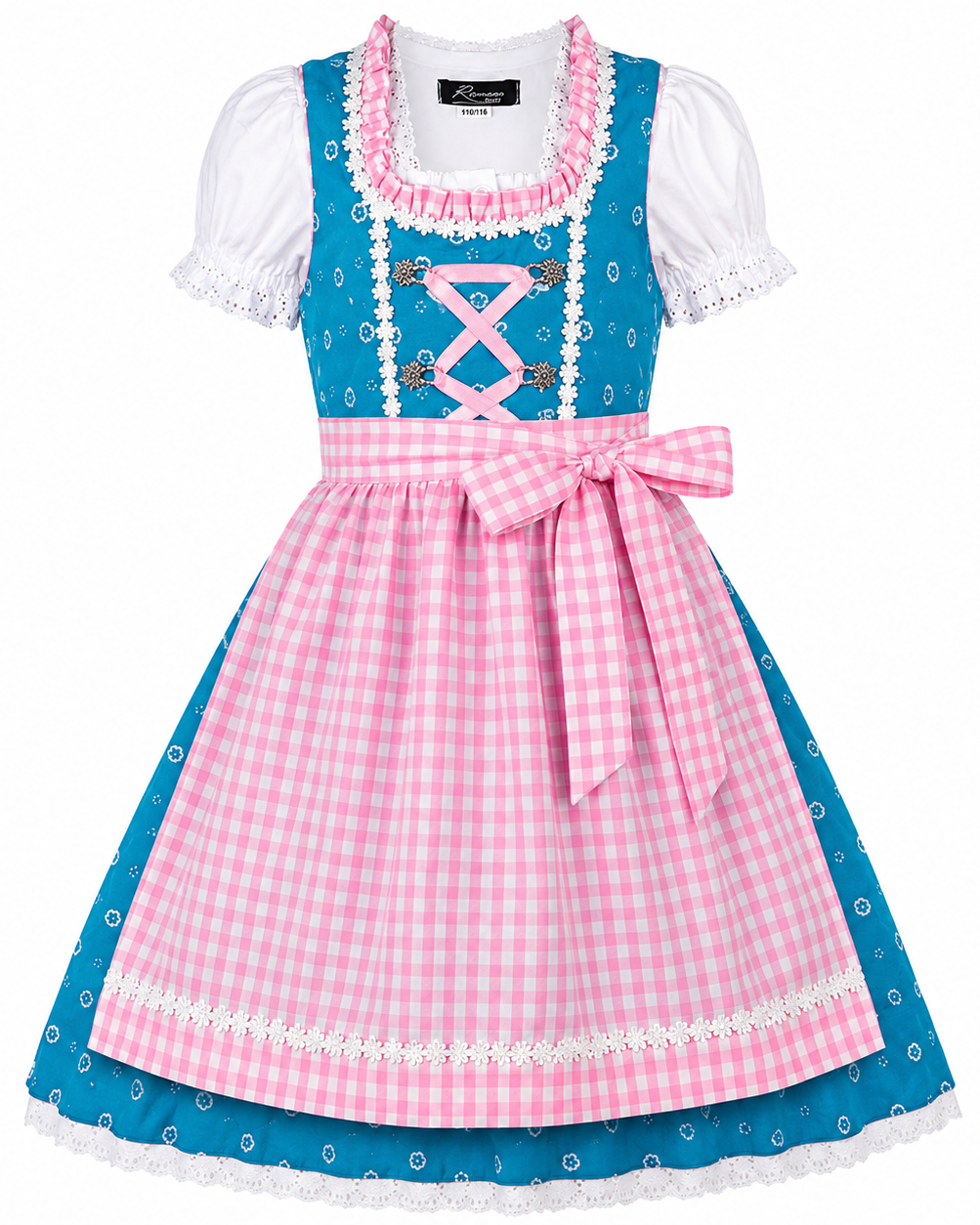 Kinderdirndl Nina, Freisteller Vorderansicht