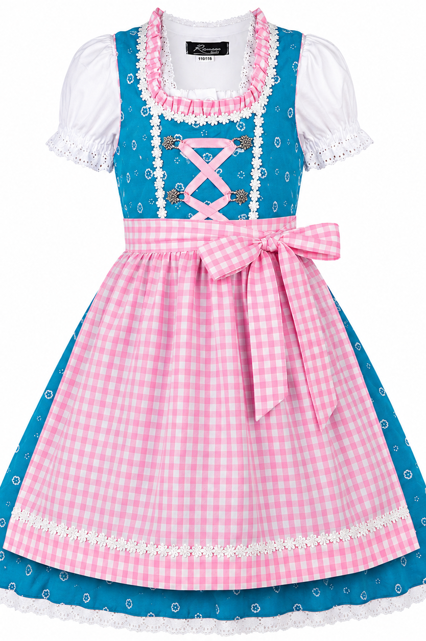 Kinderdirndl Nina, Freisteller Vorderansicht