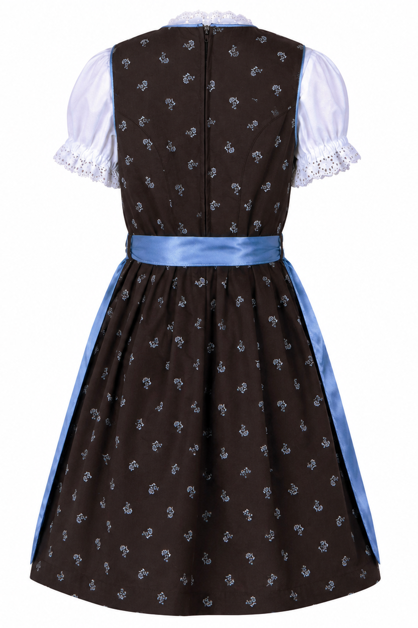 Kinderdirndl Sophia, Freisteller Rückansicht