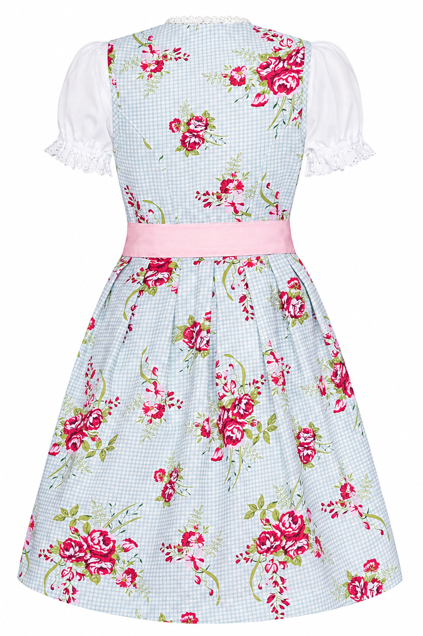 Kinderdirndl Vicky, Freisteller Rückansicht