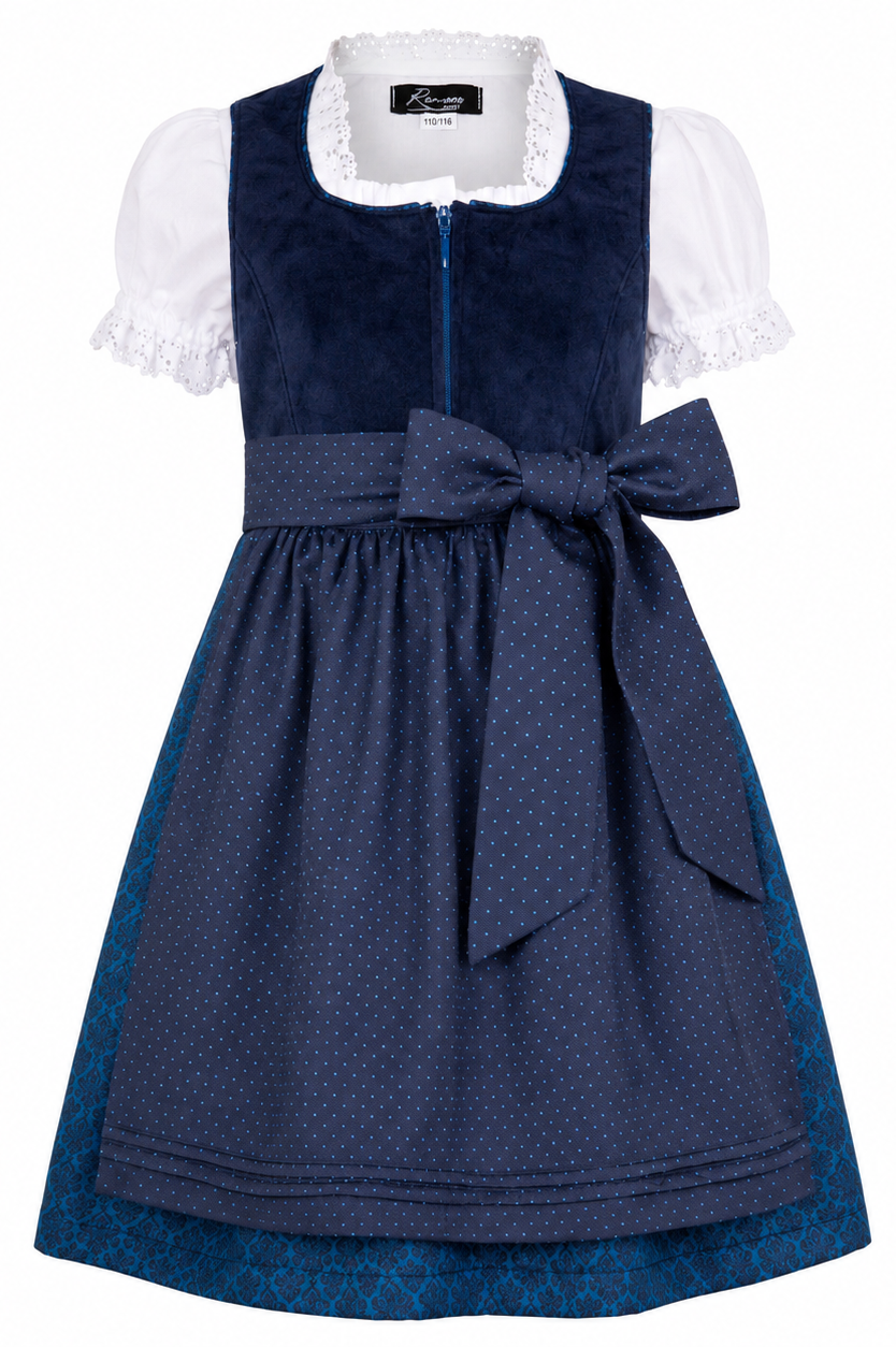 Kinderdirndl Anika, Freisteller Vorderansicht