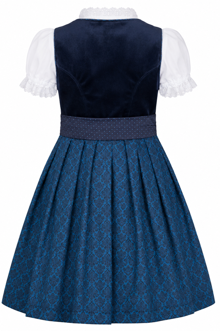 Kinderdirndl Anika, Freisteller Rückansicht