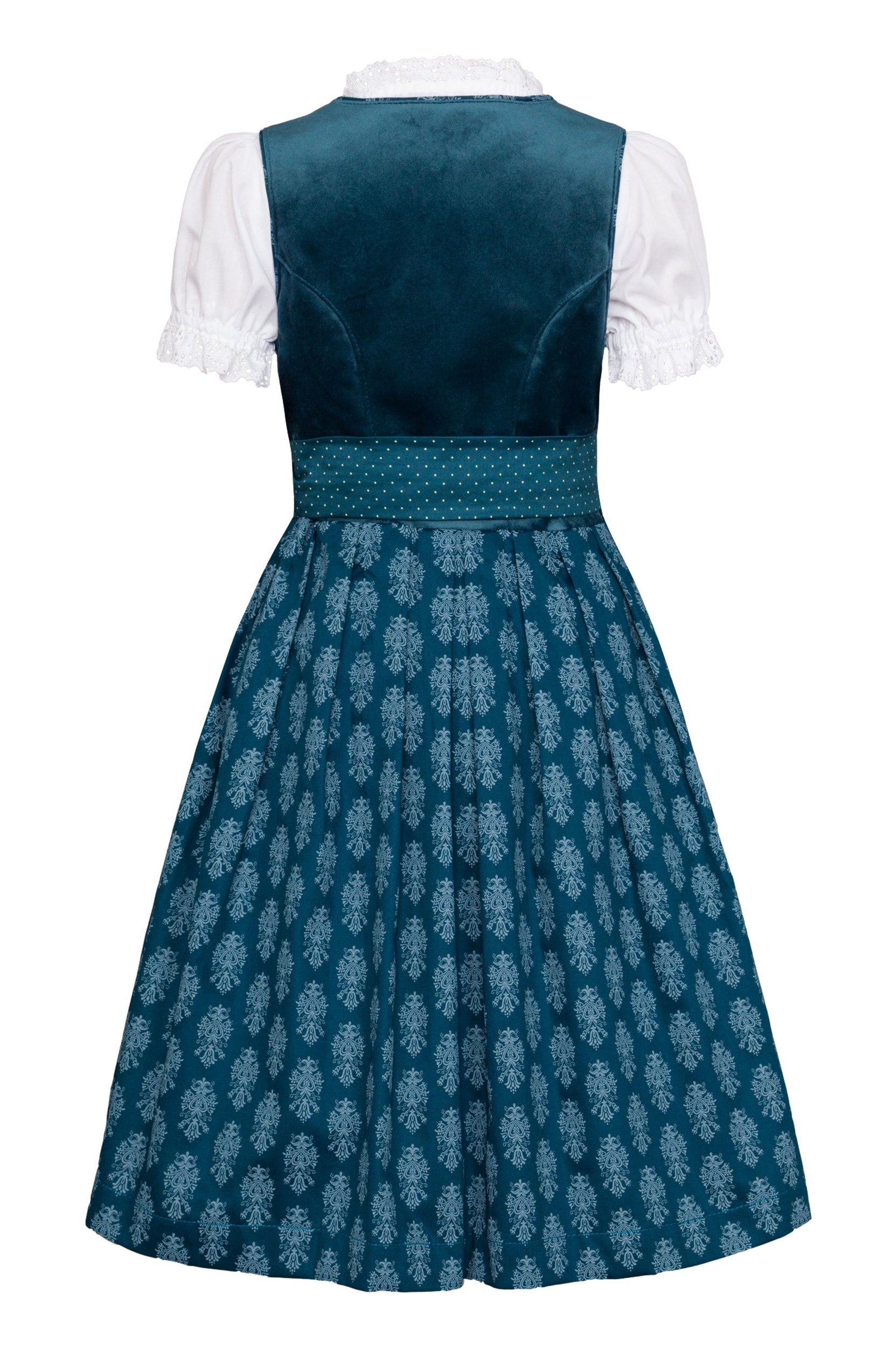 Kinderdirndl Anouk, Rückansicht