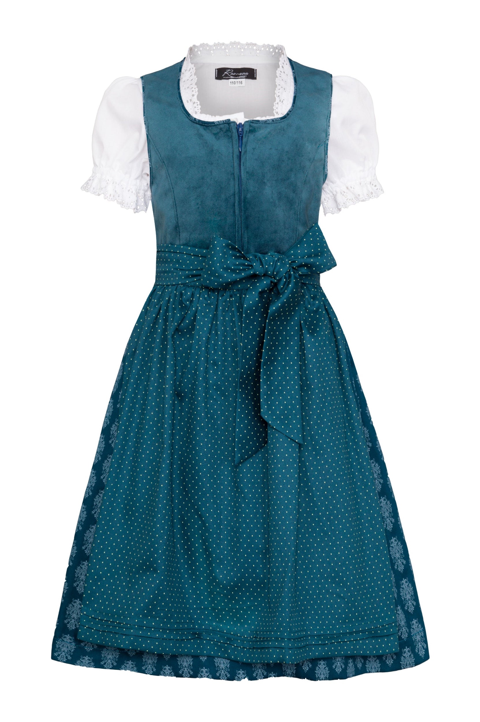 Kinderdirndl Anouk, Vorderansicht
