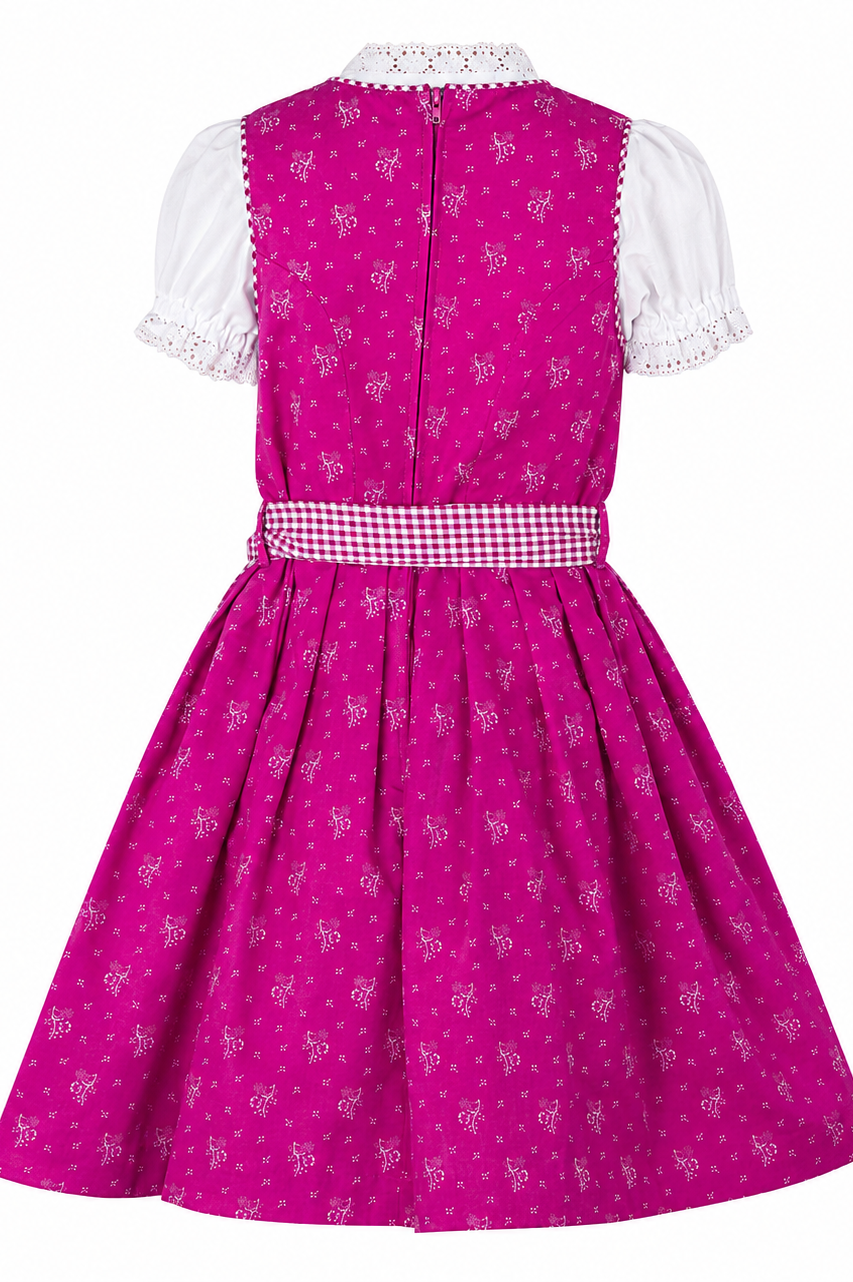 Kinderdirndl Fee, Freisteller Rückansicht