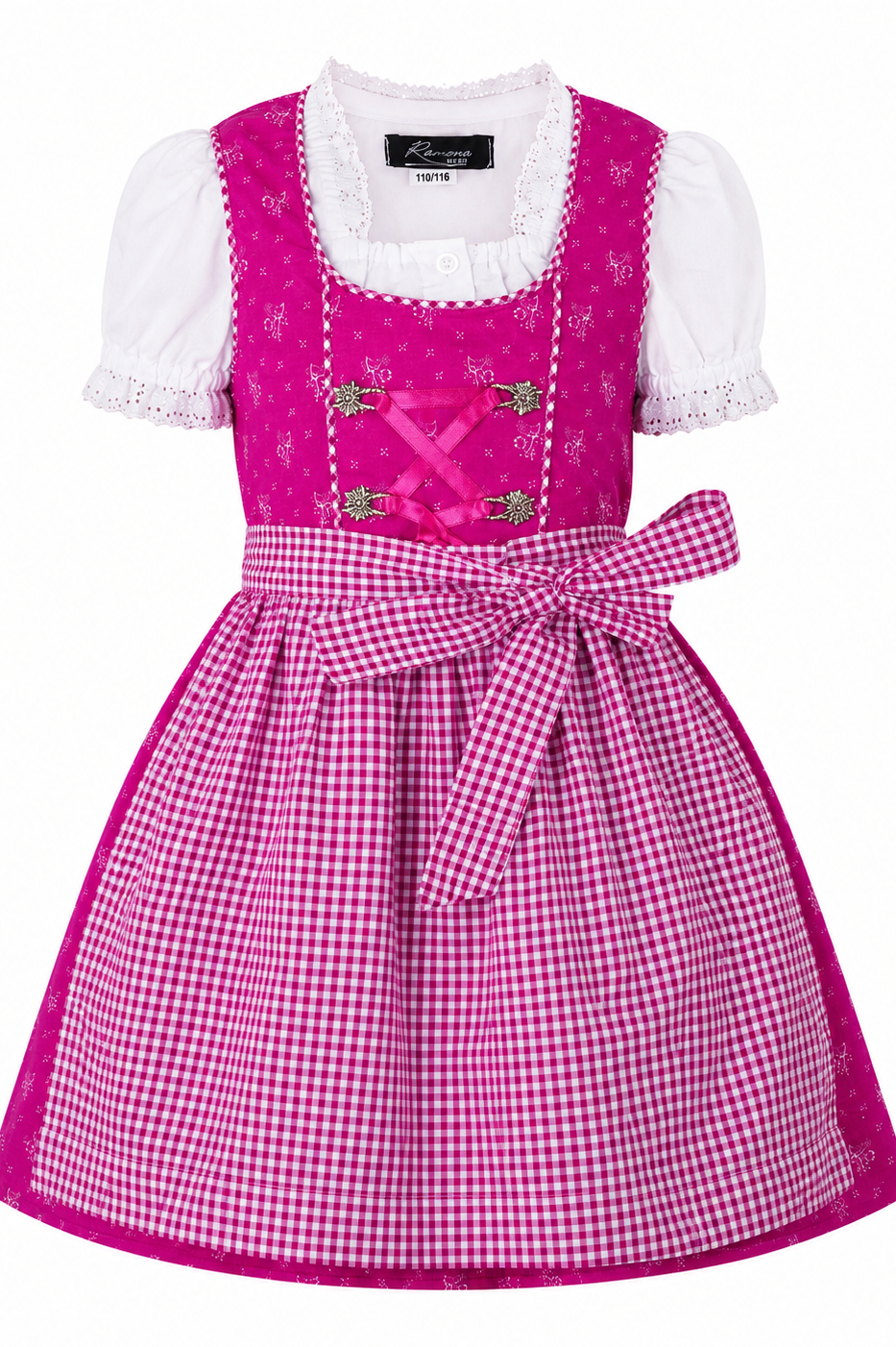 Kinderdirndl Fee, Freisteller Vorderansicht