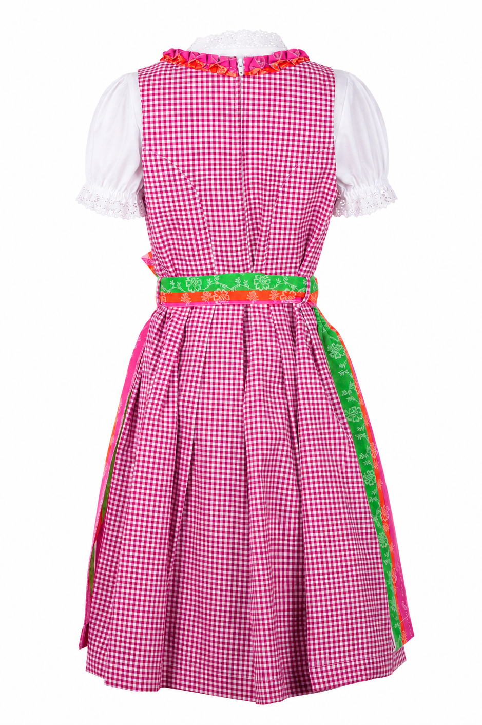 Kinderdirndl Lina, Freisteller Rückansicht
