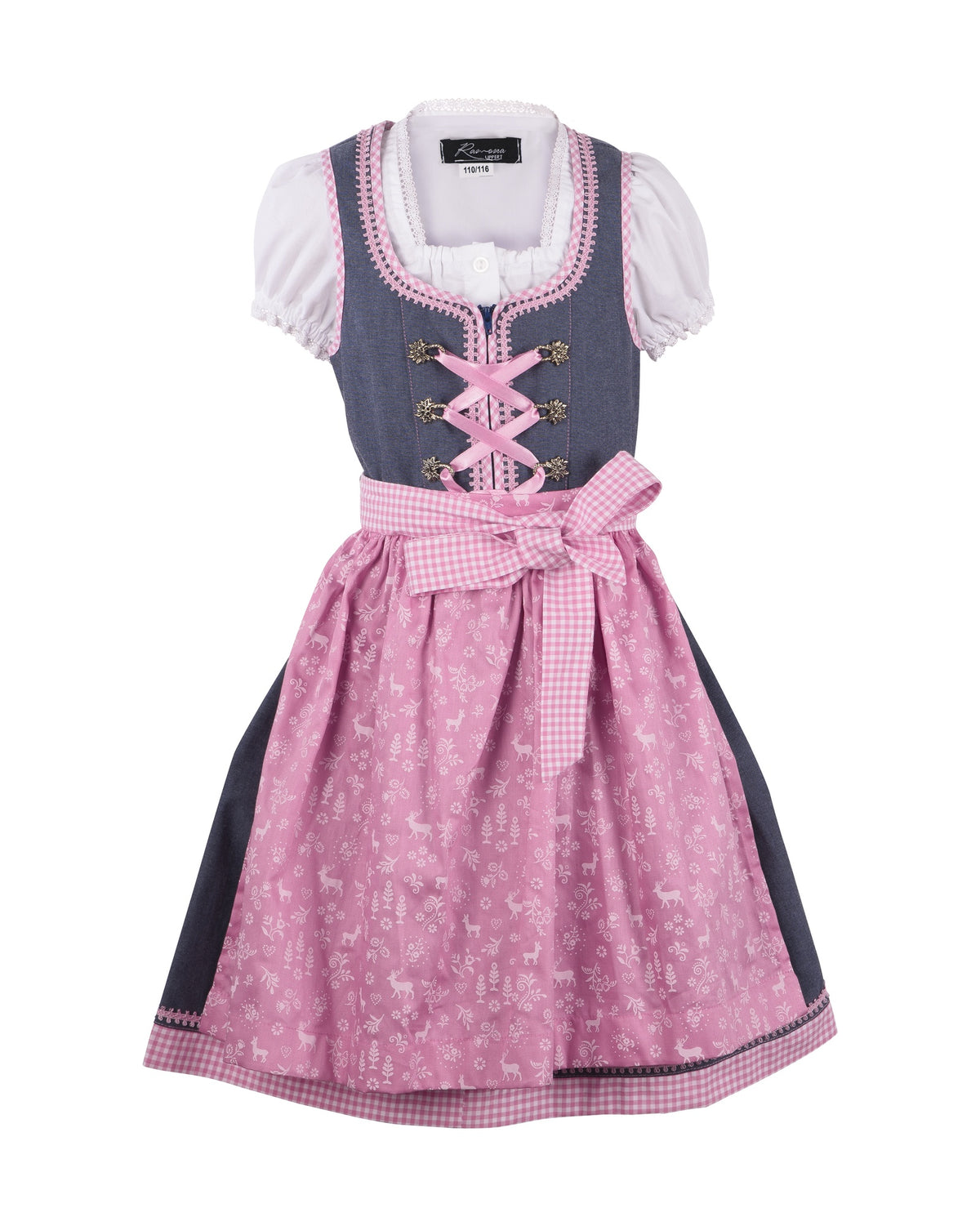 Kinderdirndl Livia, Freisteller Vorderansicht