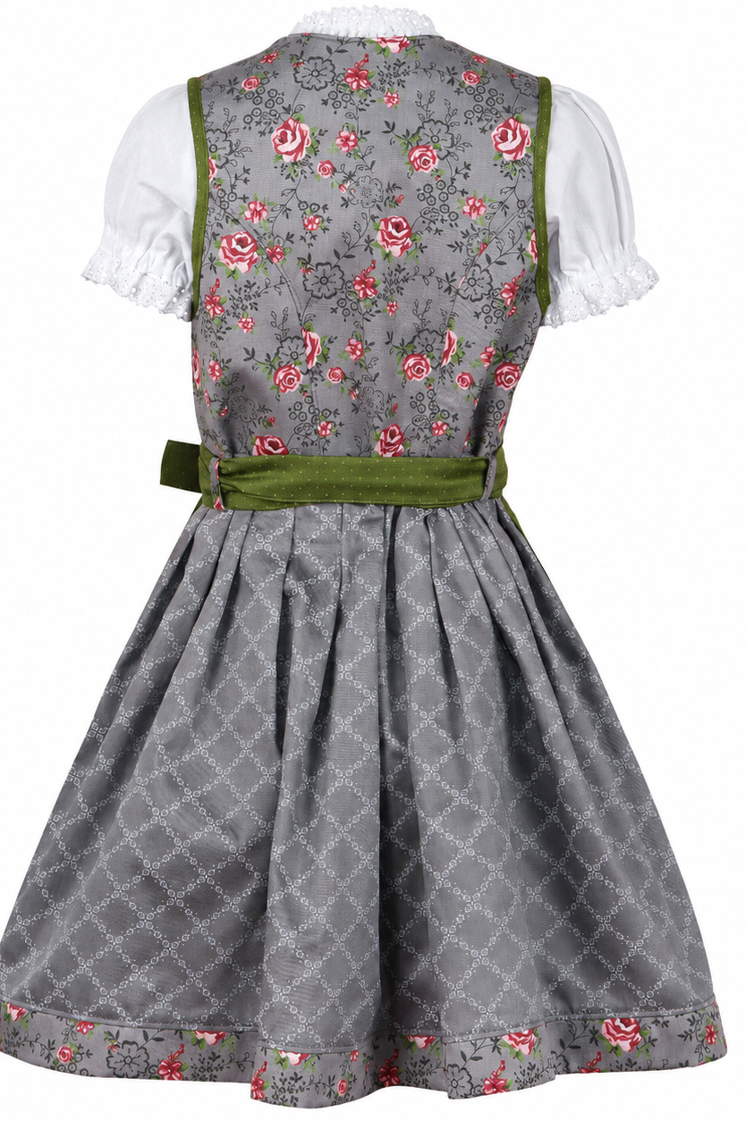 Kinderdirndl Priscilla, Freisteller Rückansicht