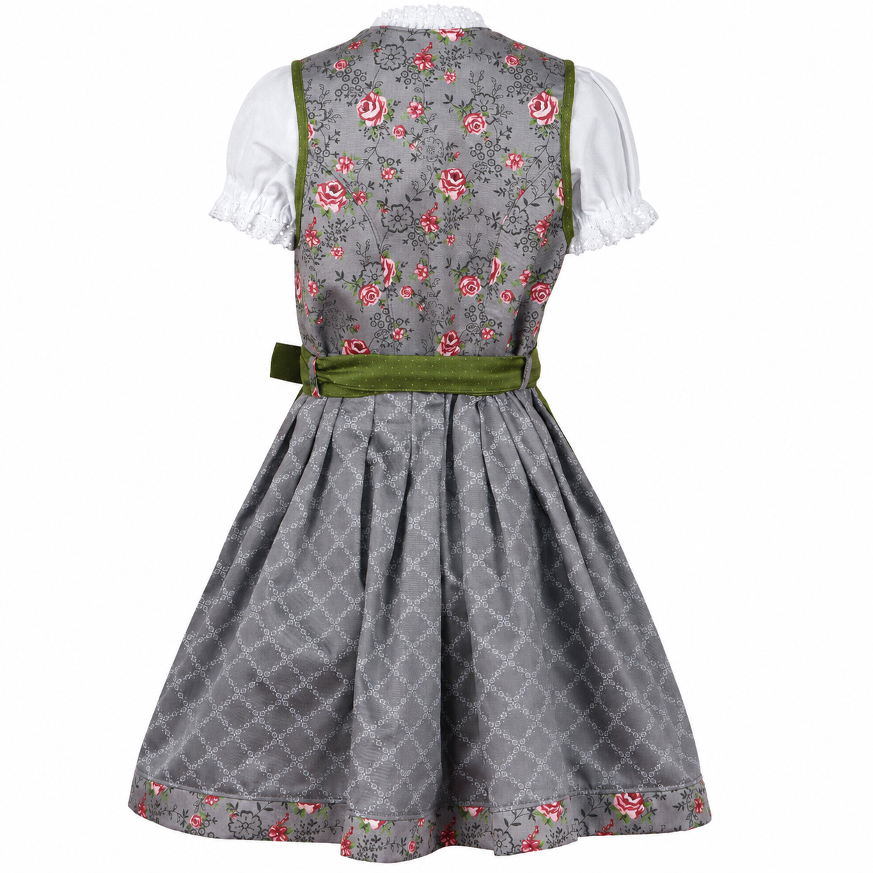Kinderdirndl Priscilla, Freisteller Rückansicht