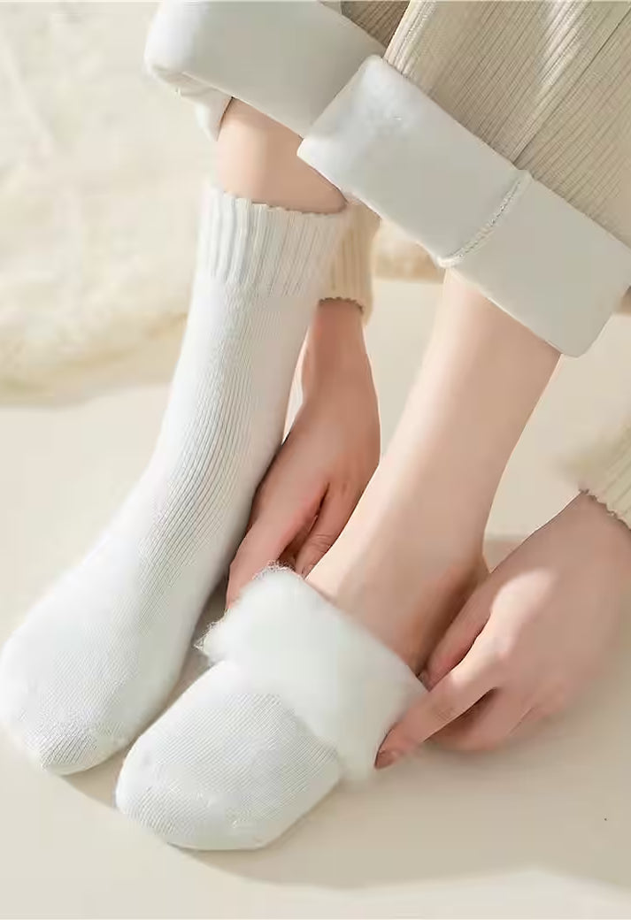 Dicke Thermosocken für Damen, Detailansicht