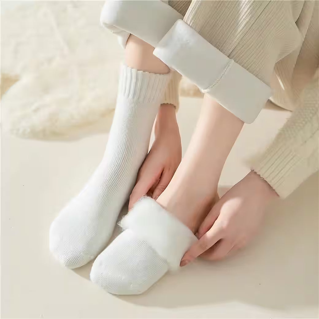 Dicke Thermosocken für Damen, Detailansicht