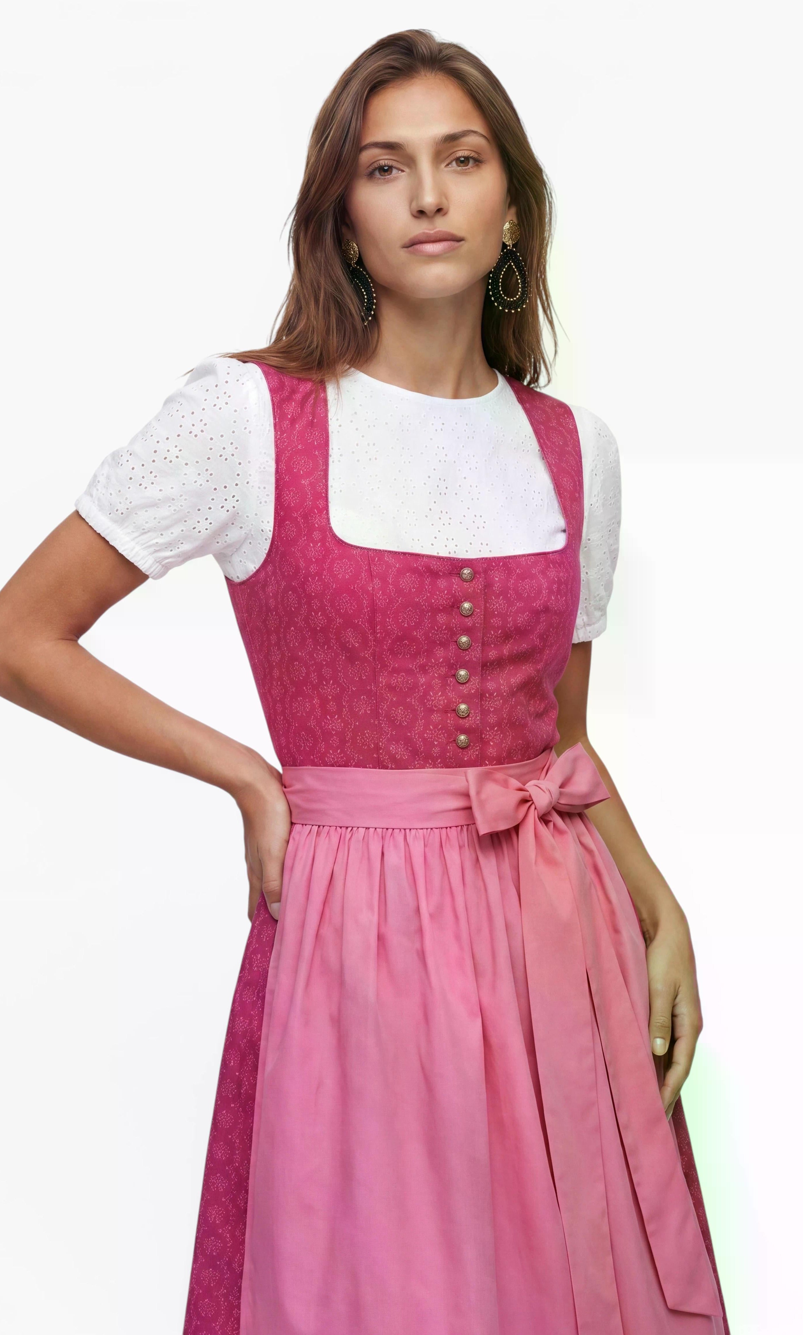 Detailaufnahme von Dirndl Erika