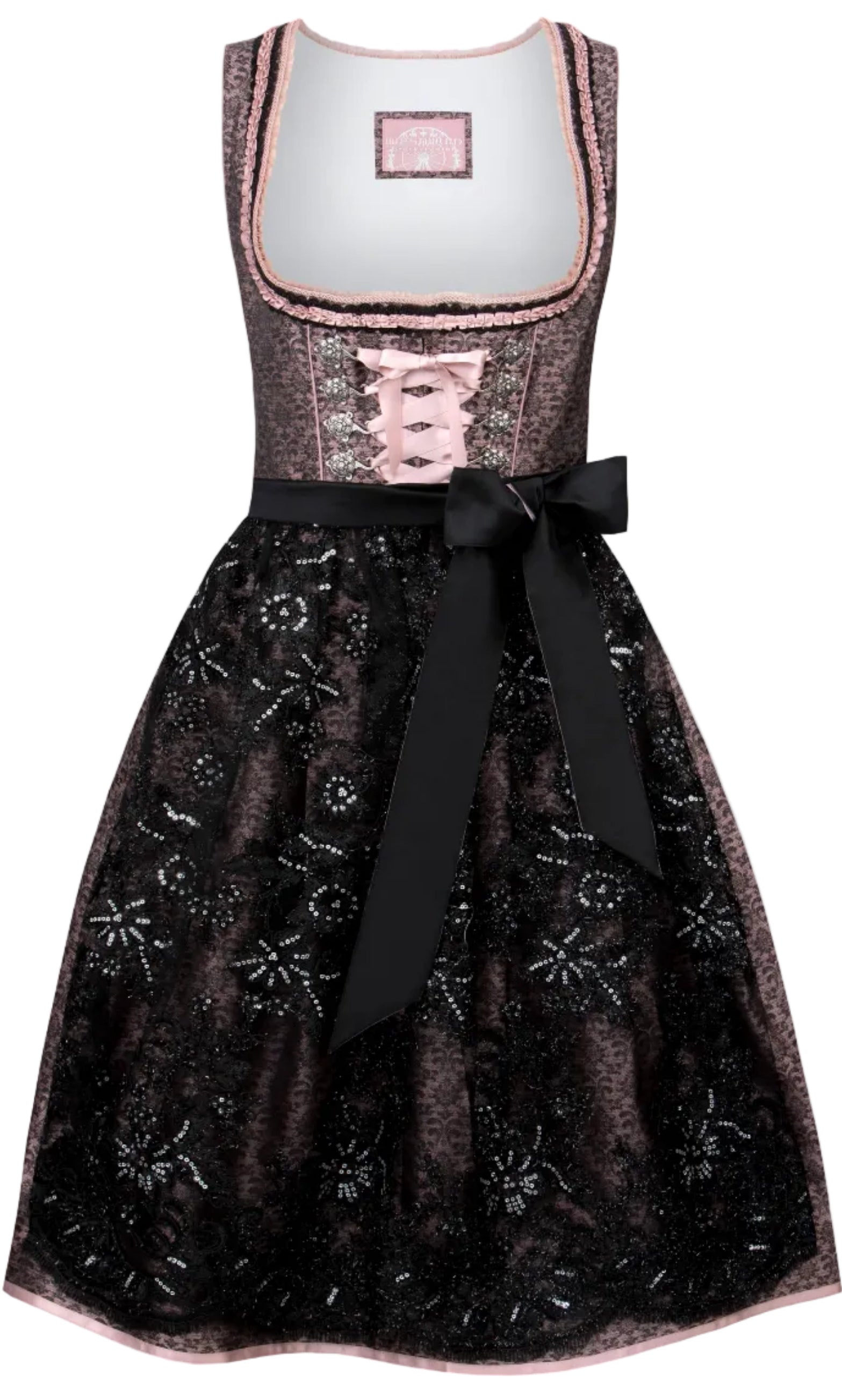 Dirndl Finja mit Spitzenschürze