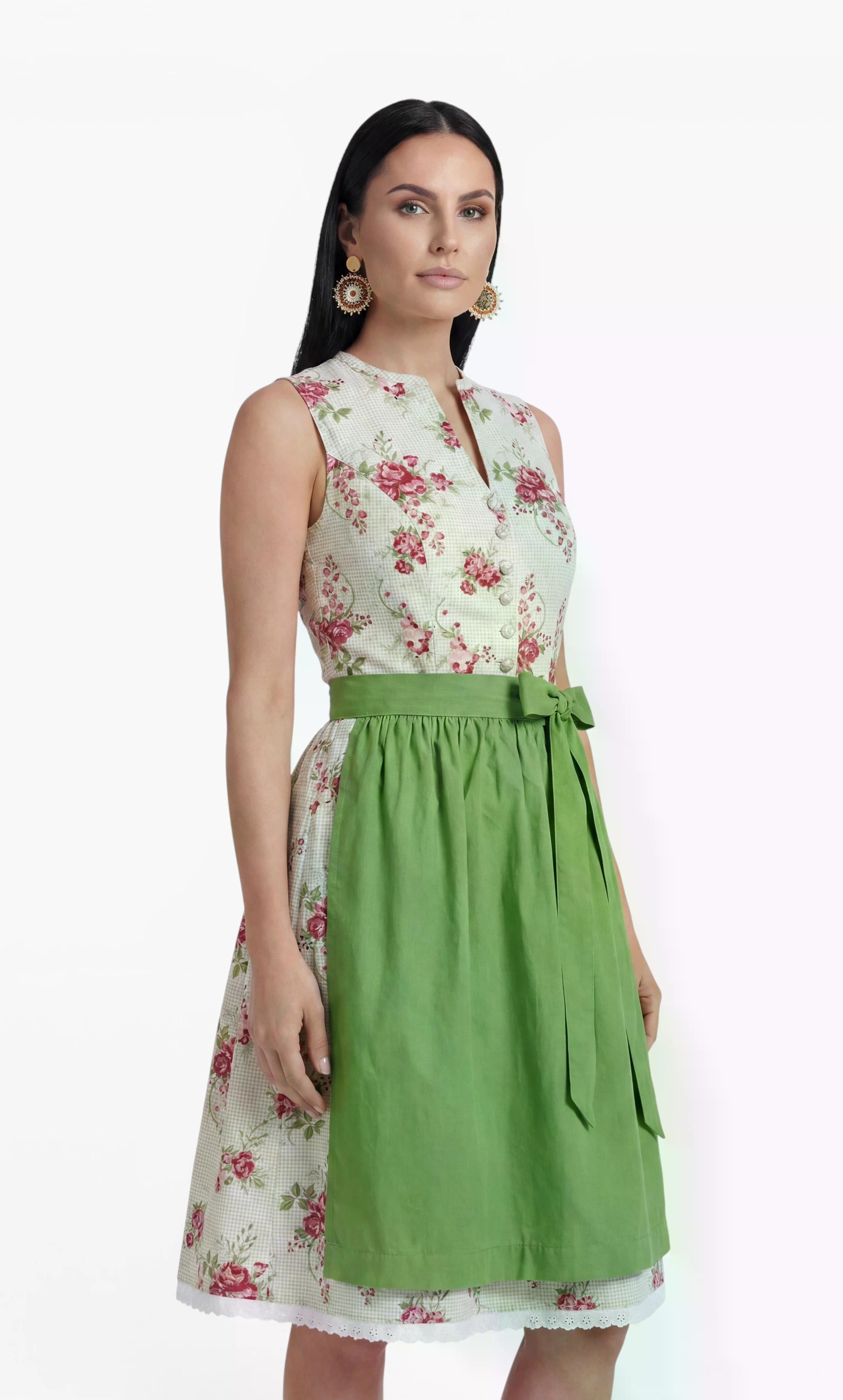 Dirndl Johanna seitlich am Model