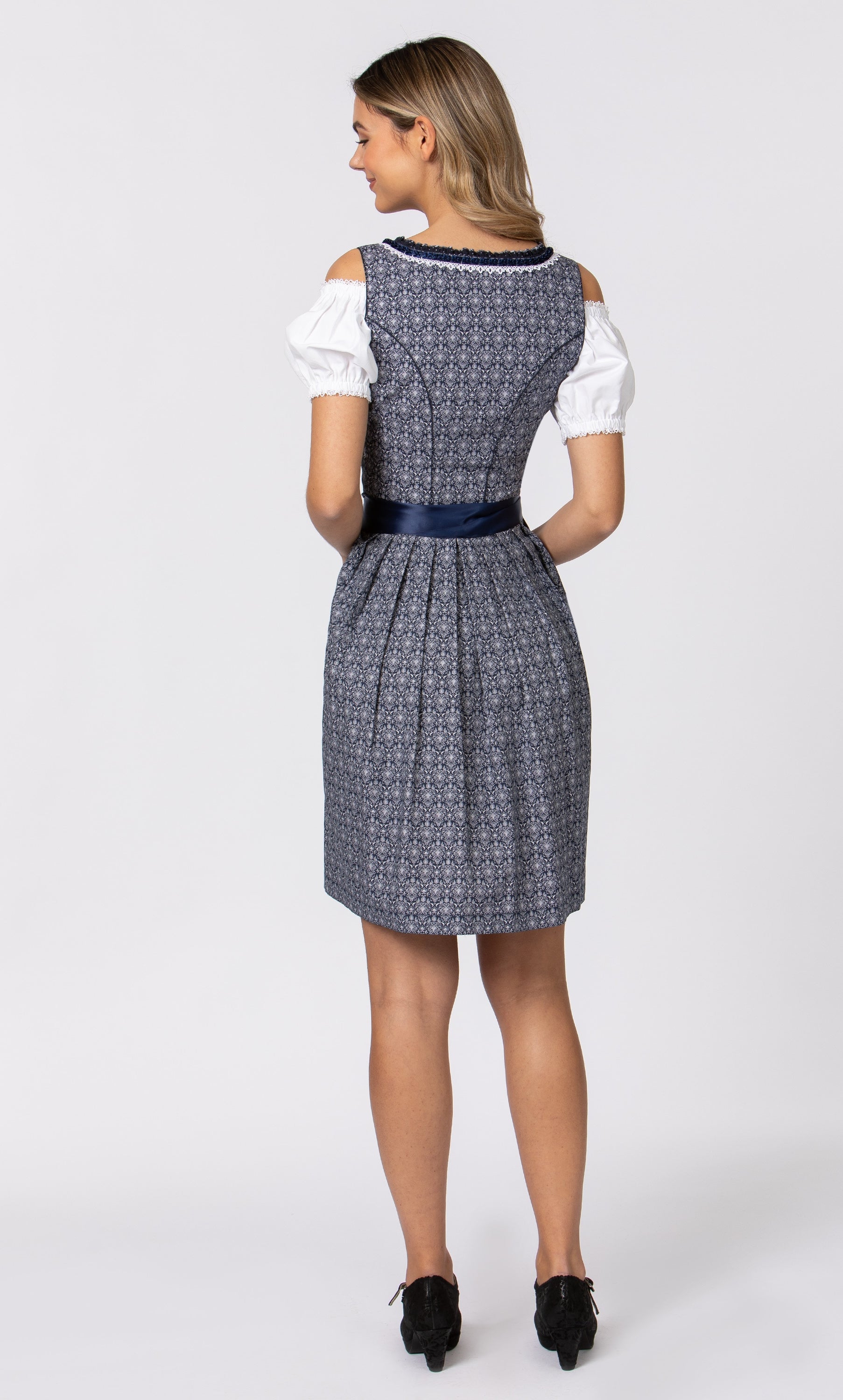 Trachtenkleid Dirndl Kim in Dunkelblau