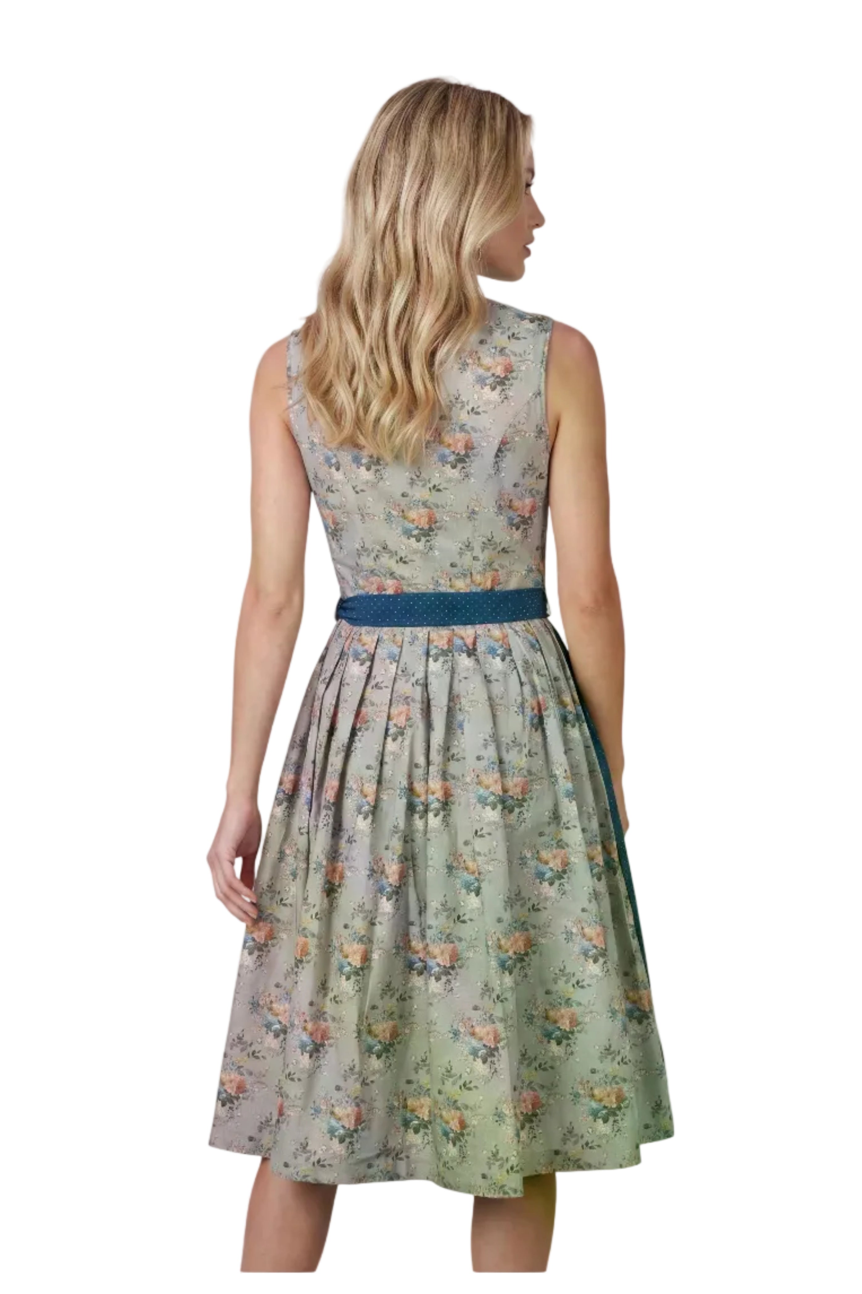 Dirndl Tara am Model getragen Rückseite