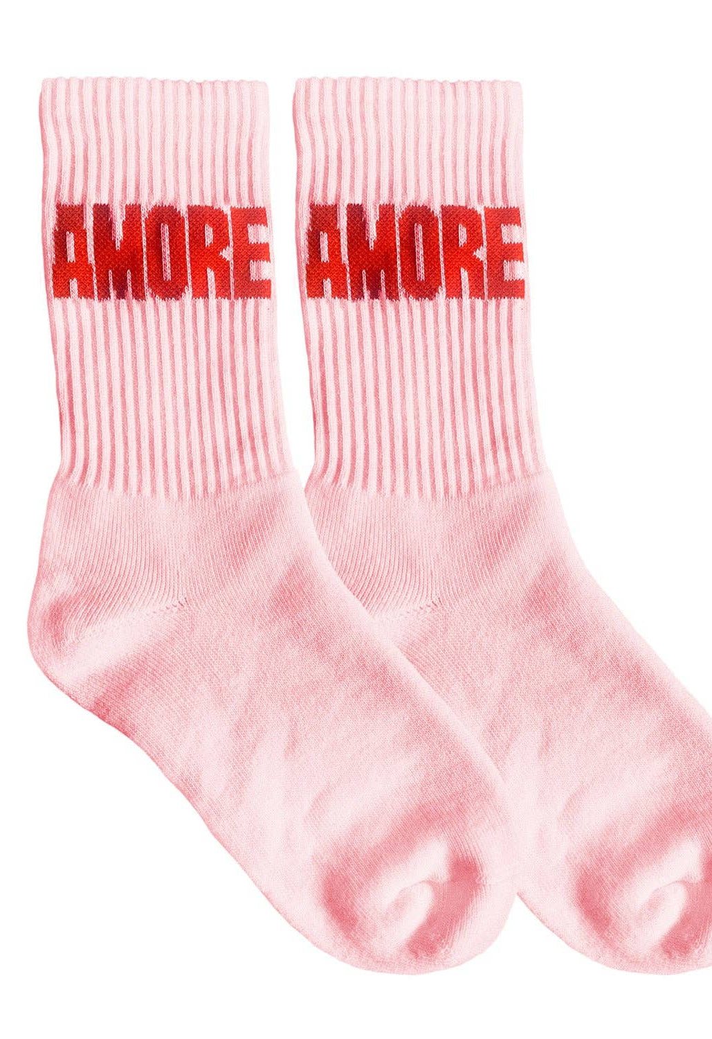 Tennissocken AMORE in Rosa und Rot