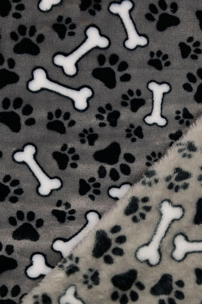 Hundedecke Struppi, Detailansicht vom Stoff