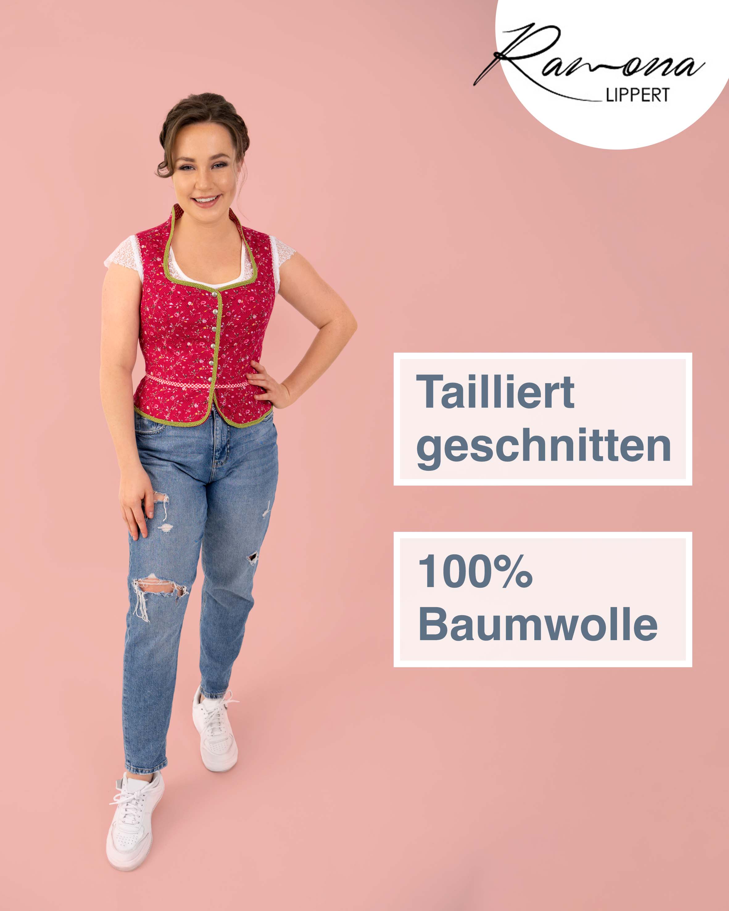 Trachtenmieder Marion, Detailansicht