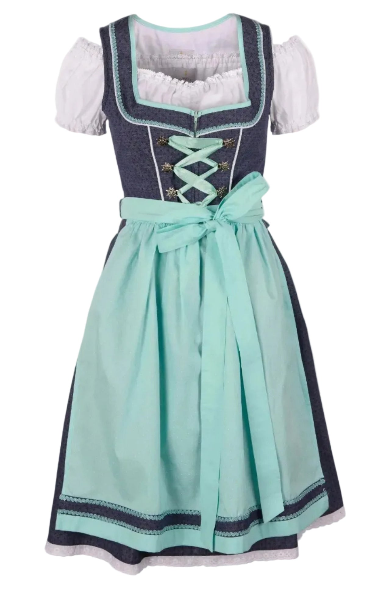 Dirndl Clara in Mintgrün von Lapeya