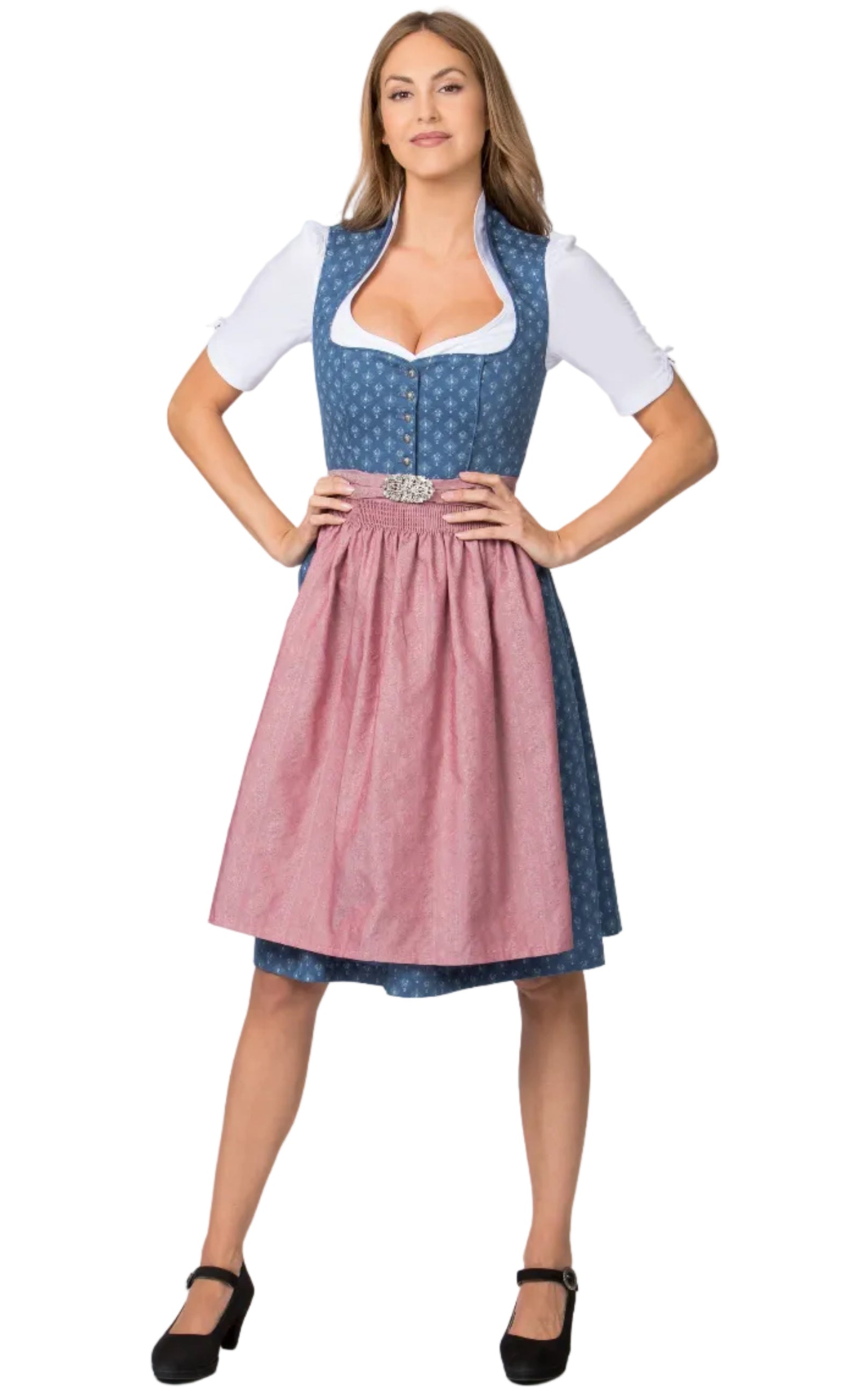 Coraline mit Schürze Schnalle