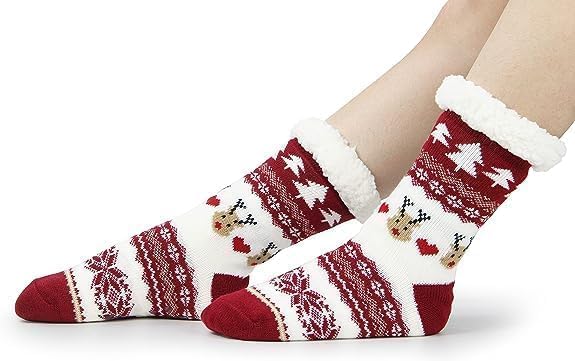 Weihnachtssocken, weitere Detailansicht