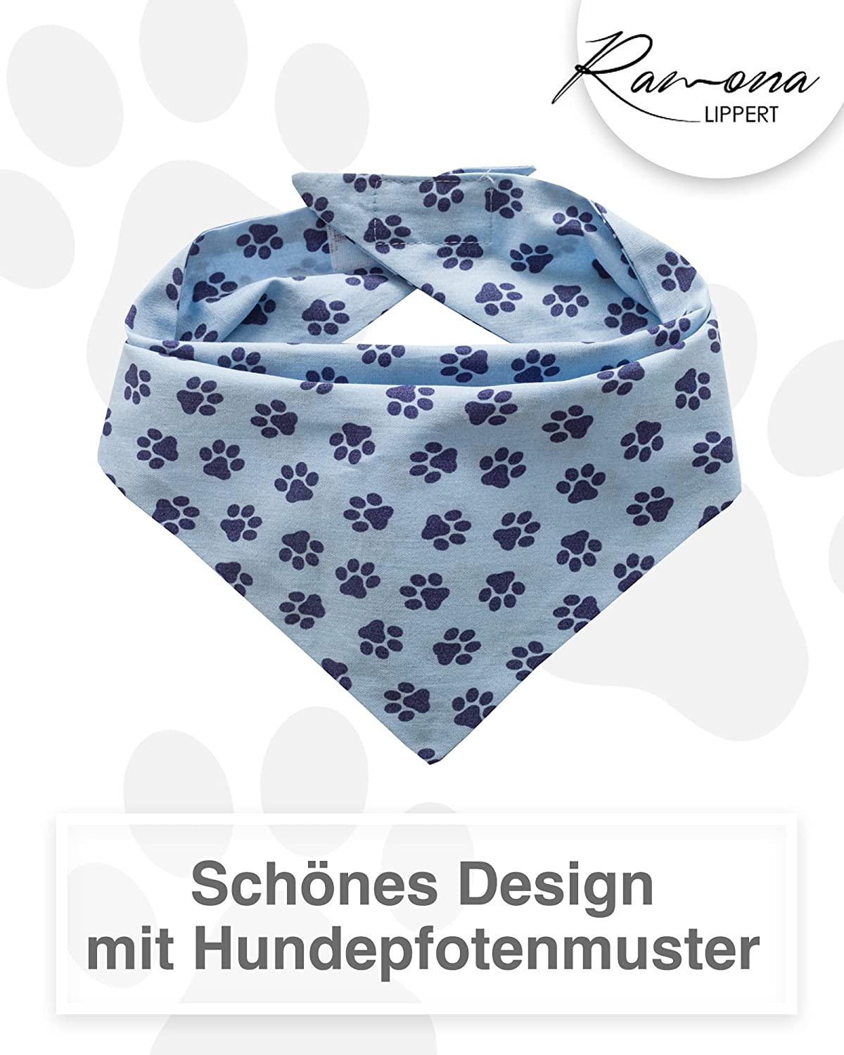 Hundehalstuch Yanara mit Klettverschluss
