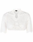 Bluse Beate Spitzen Dirndlblusen ecru Freisteller 
