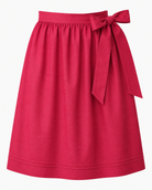 Dirndlschürze Mina 70 cm in Rot aus Baumwolle