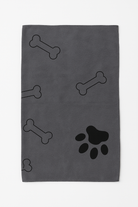 Hundehandtuch Buddy in Grau, Produktansicht