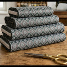 Jacquard-Trachtenstoff, Detail des Musters