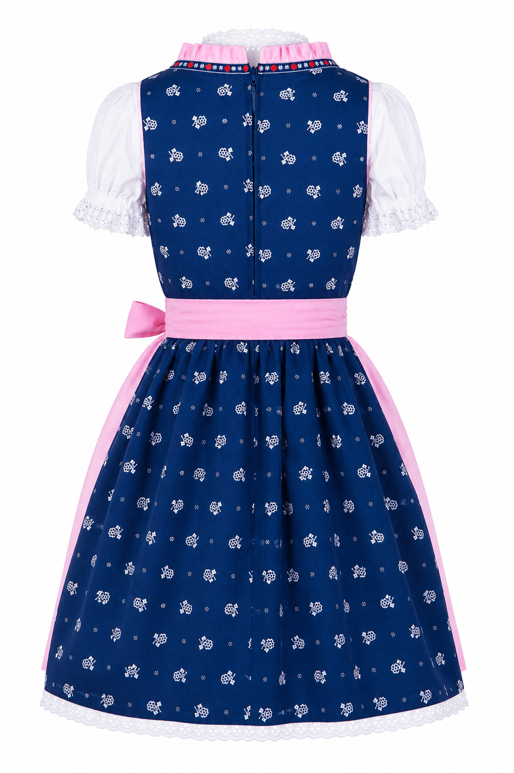 Kinderdirndl Julie, Freisteller Rückansicht