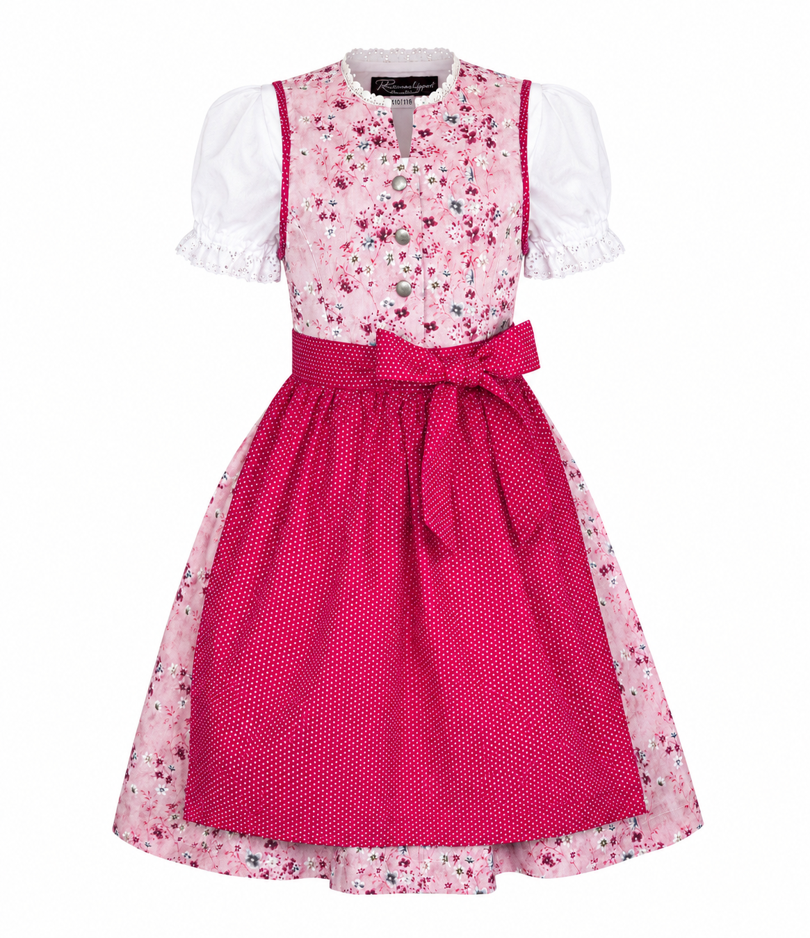 Kinderdirndl Kiki, Freisteller Vorderansicht