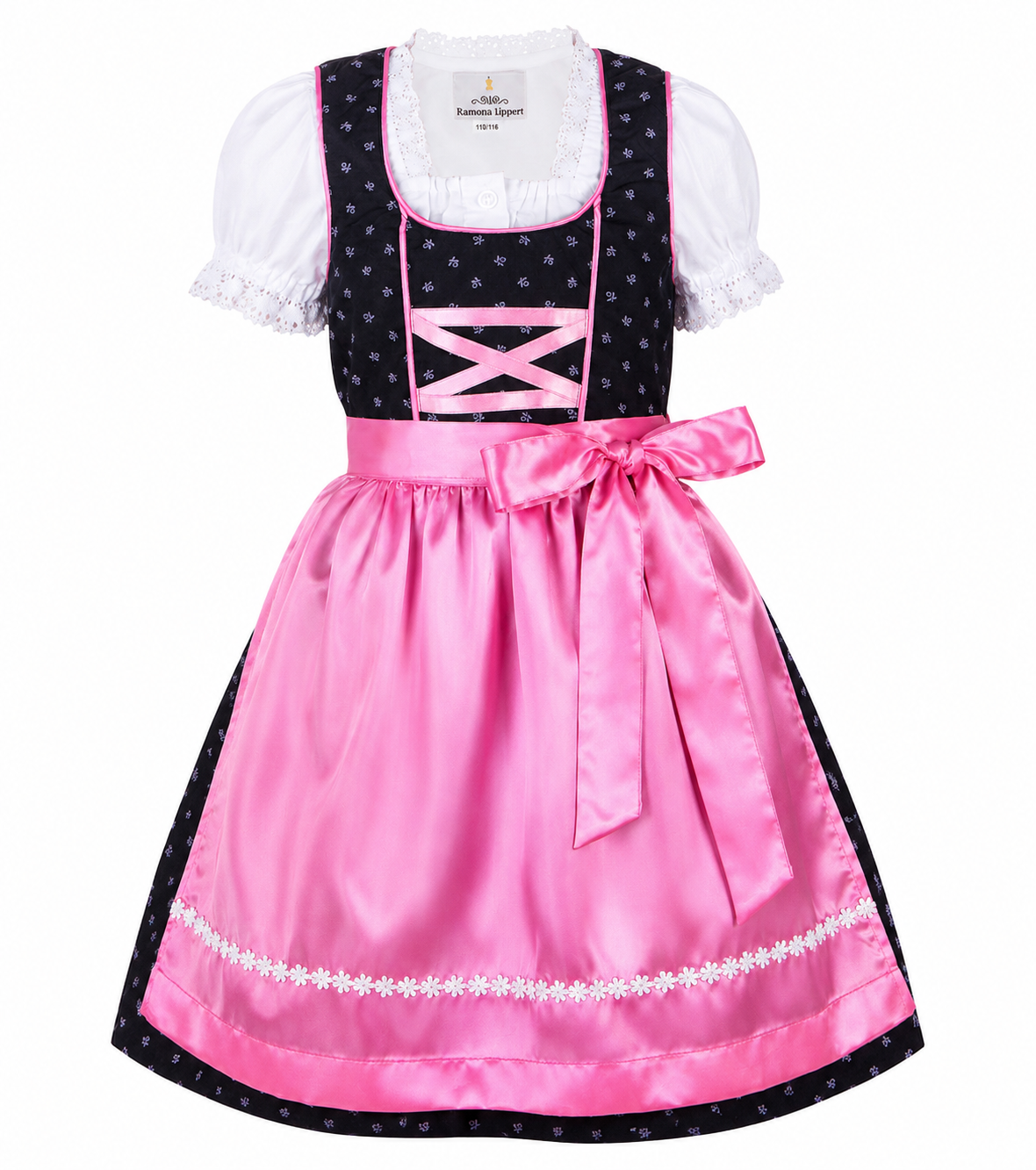 Kinderdirndl Lea, Freisteller Vorderansicht
