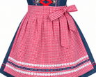 Detailaufnahme der Schürze vom Kinderdirndl Naomi