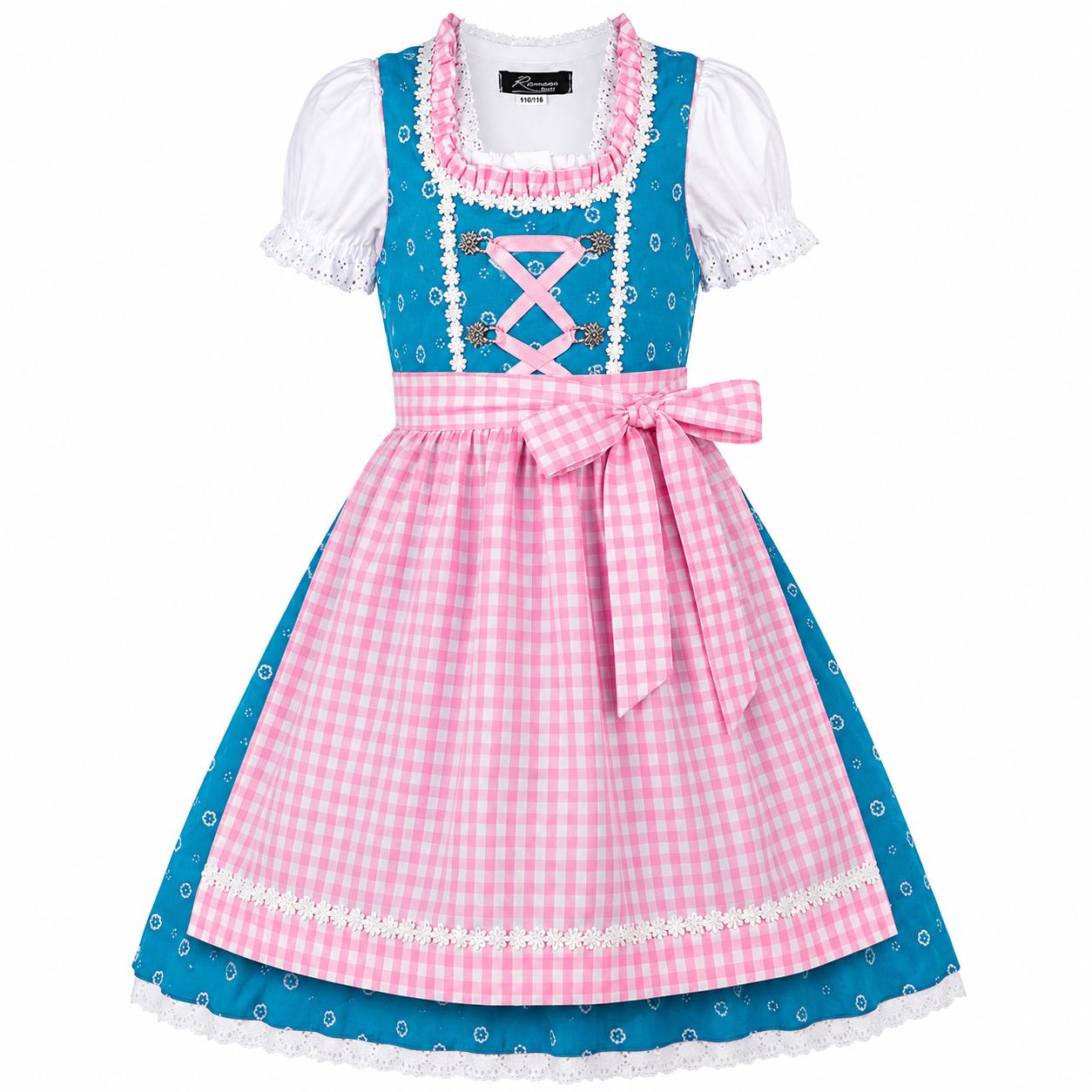 Kinderdirndl Nina, Freisteller Vorderansicht