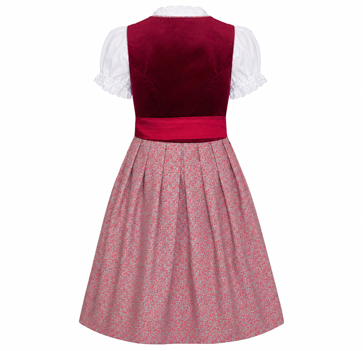 Kinderdirndl Zoe, Freisteller Rückansicht