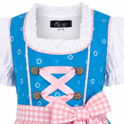 Detailaufnahme vom Oberteil des Kinderdirndl Fanny