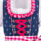 Detailaufnahme vom Oberteil des Kinderdirndl Florence