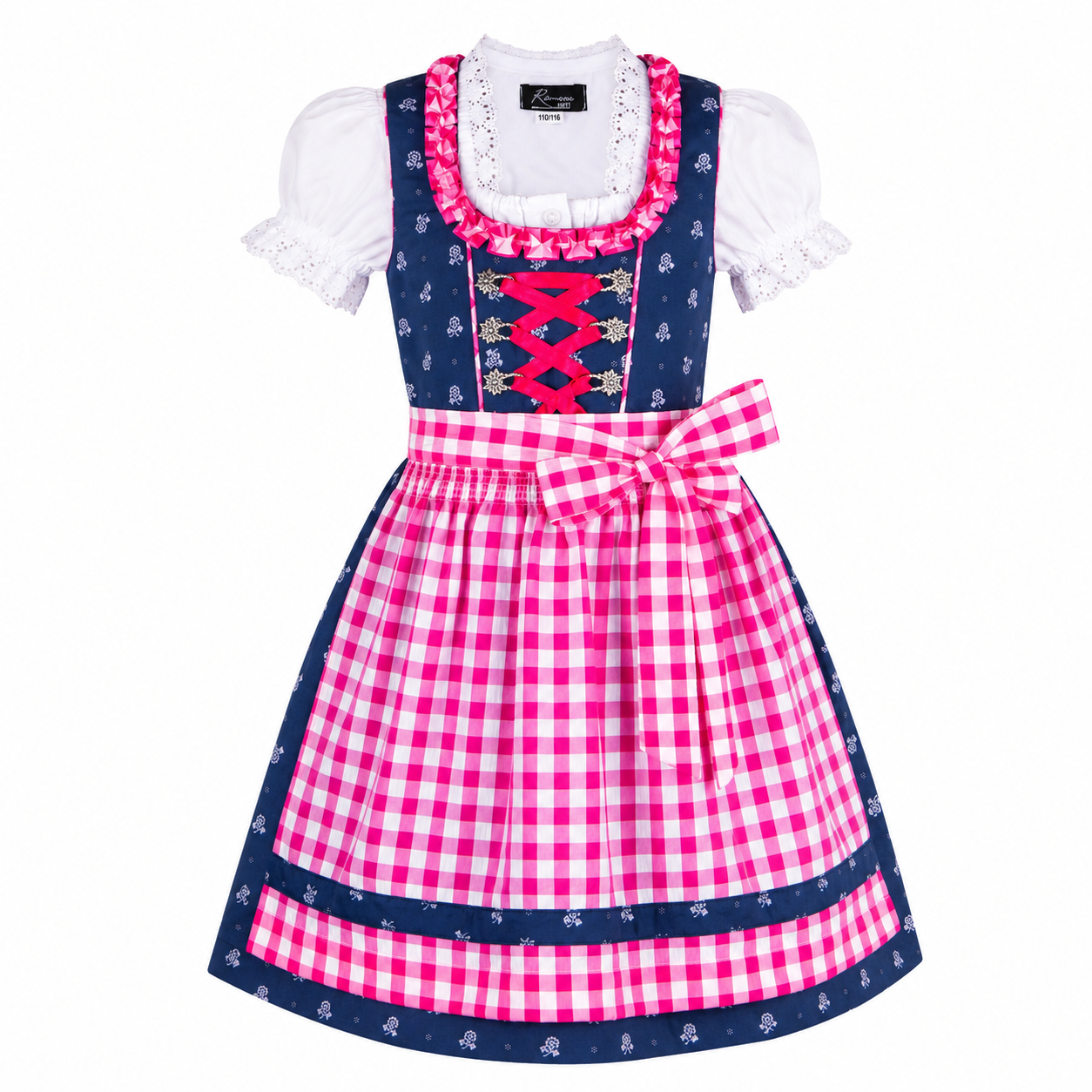 Kinderdirndl Florence, Freisteller Vorderansicht