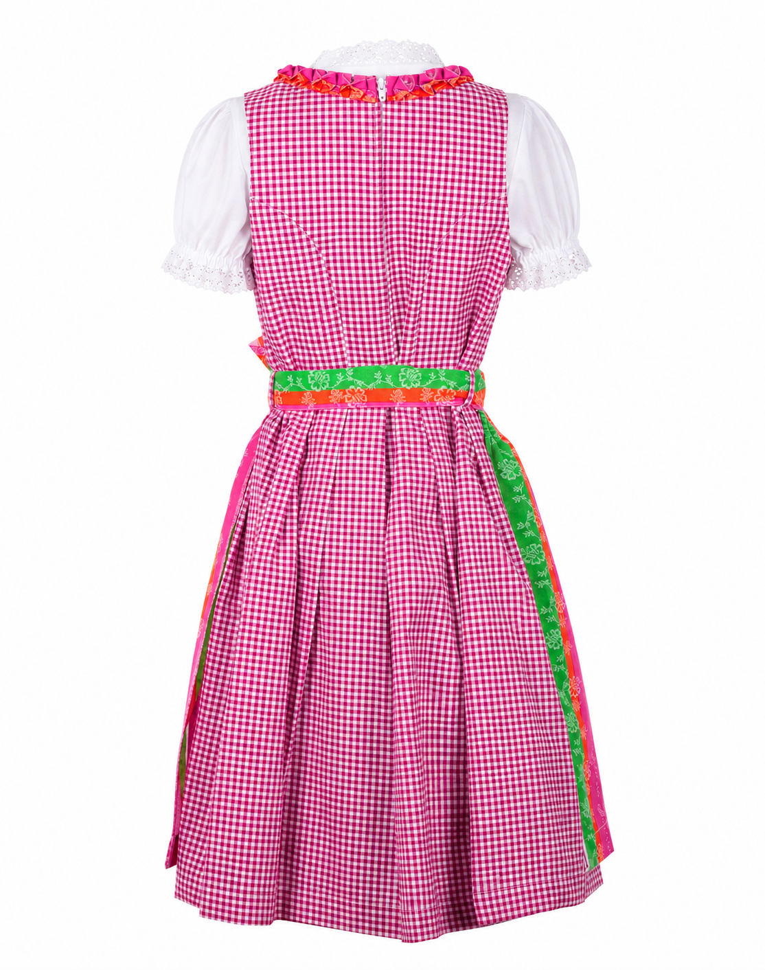 Kinderdirndl Lina, Freisteller Rückansicht