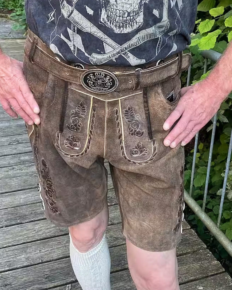 Kurze Lederhose Michel, weitere Ansicht