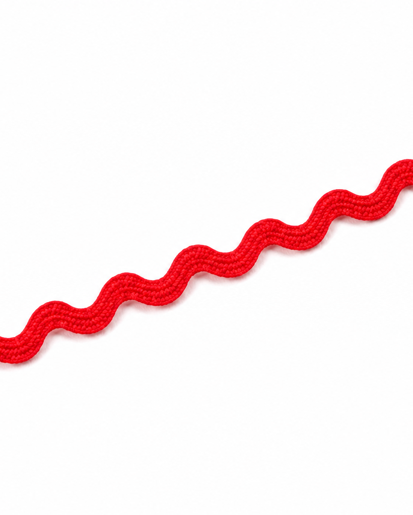 Zackenborte 4 mm rot